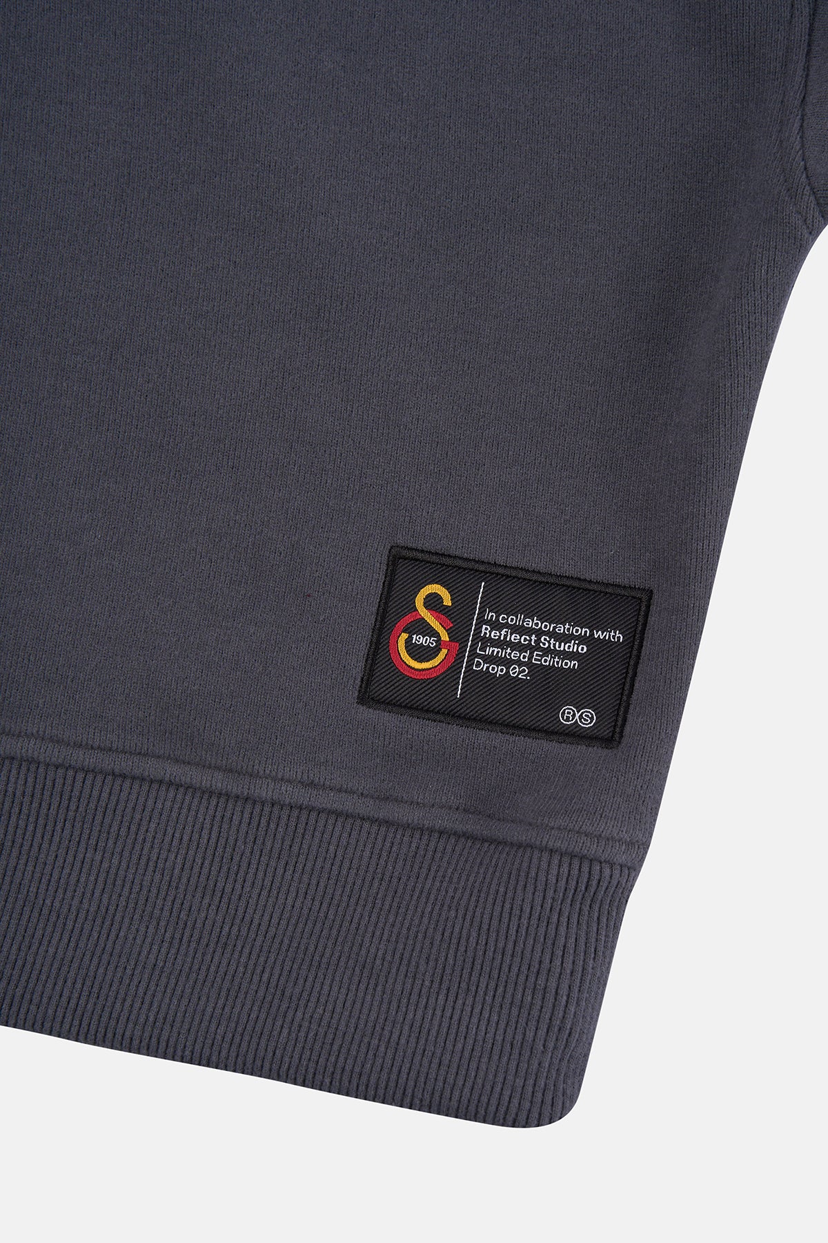 GS 1905 Kadın Crop SuperSoft Hoodie - Antrasit