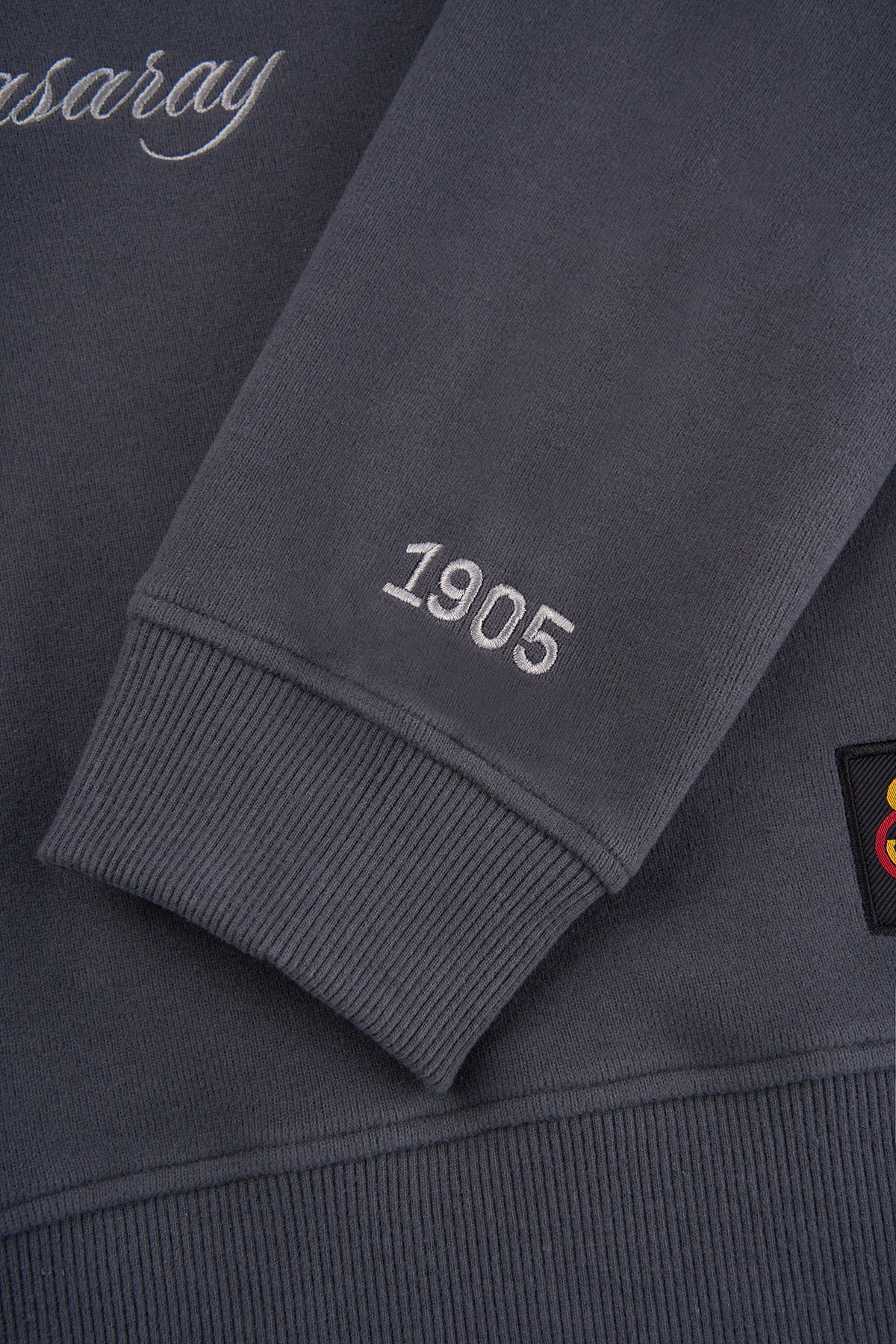 GS 1905 Kadın Crop SuperSoft Hoodie - Antrasit