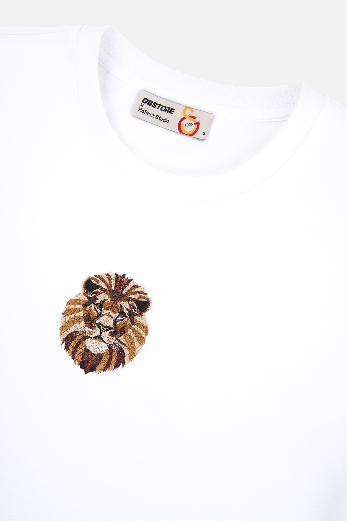 Aslan Kadın T-Shirt - Beyaz