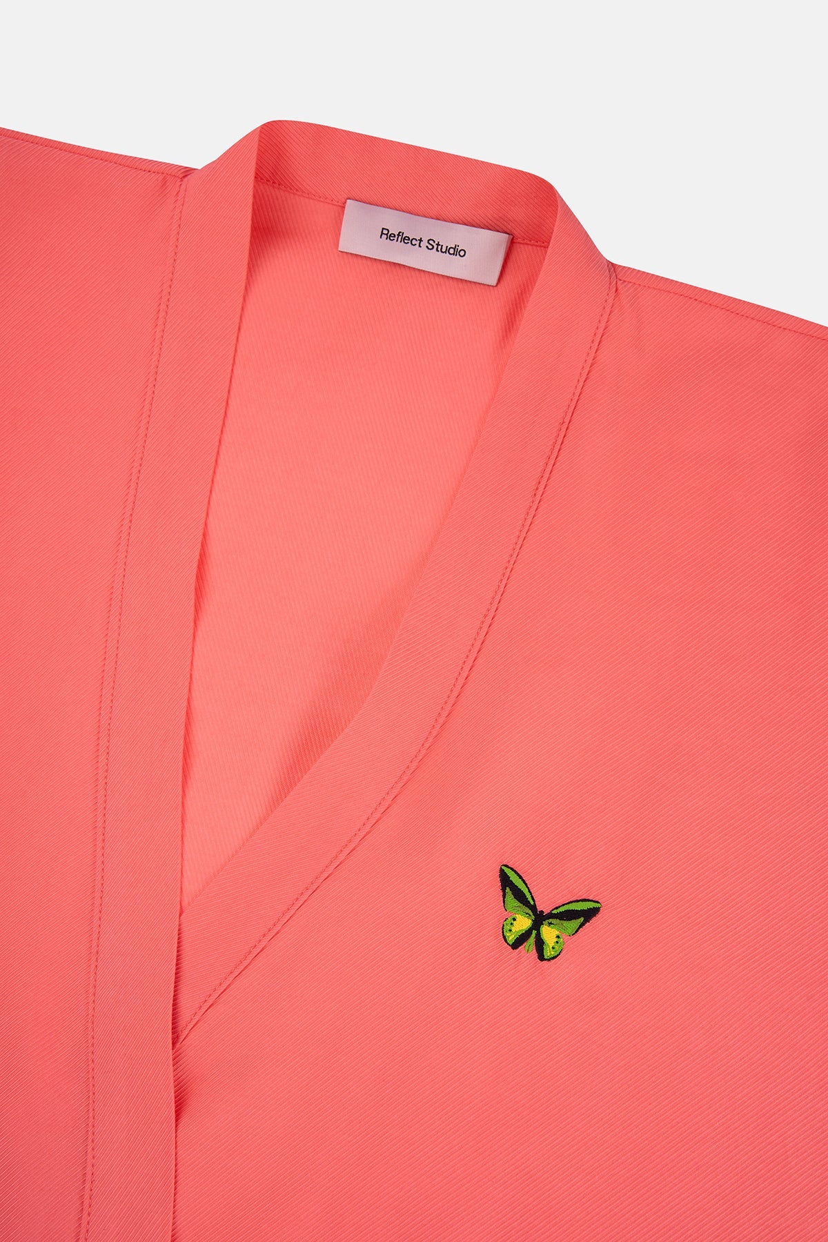 Goliath Kuş Kanatlı Kelebek TENCEL™  Kimono - Fuşya