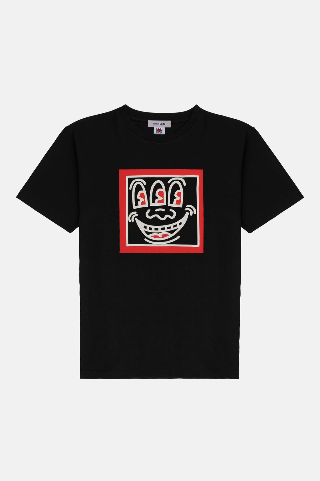 Smile Heavyweight T-Shirt - Siyah
