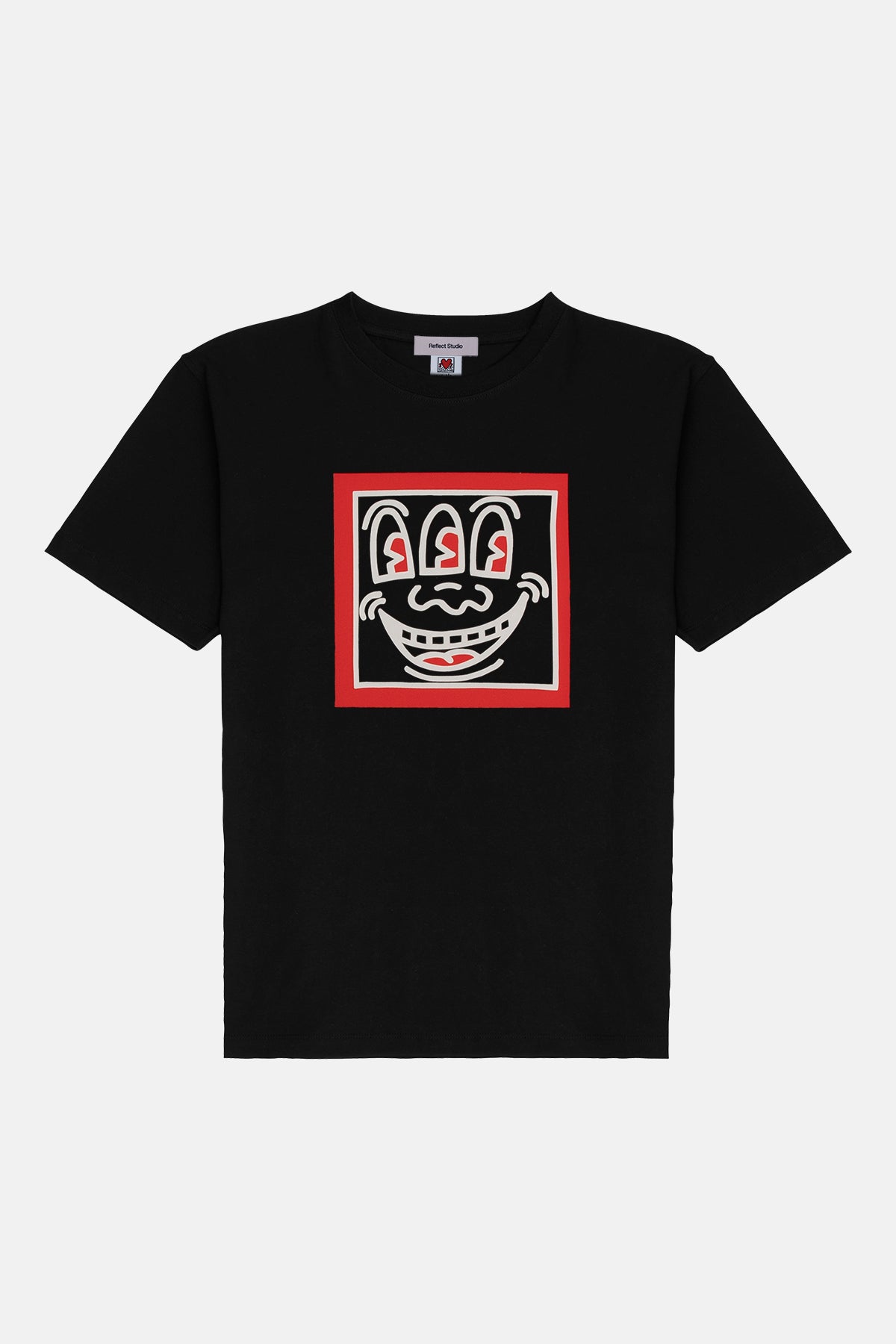 Smile Heavyweight T-Shirt - Siyah