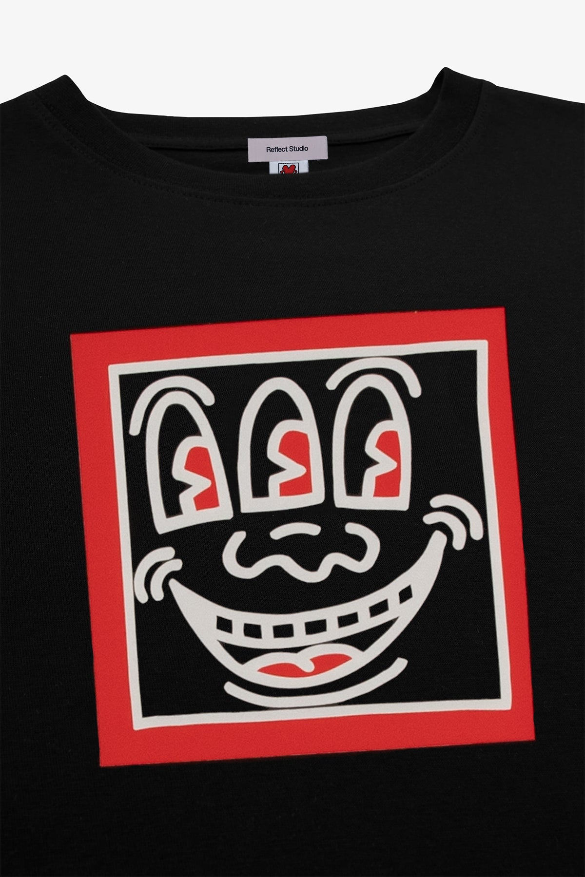 Smile Heavyweight T-Shirt - Siyah