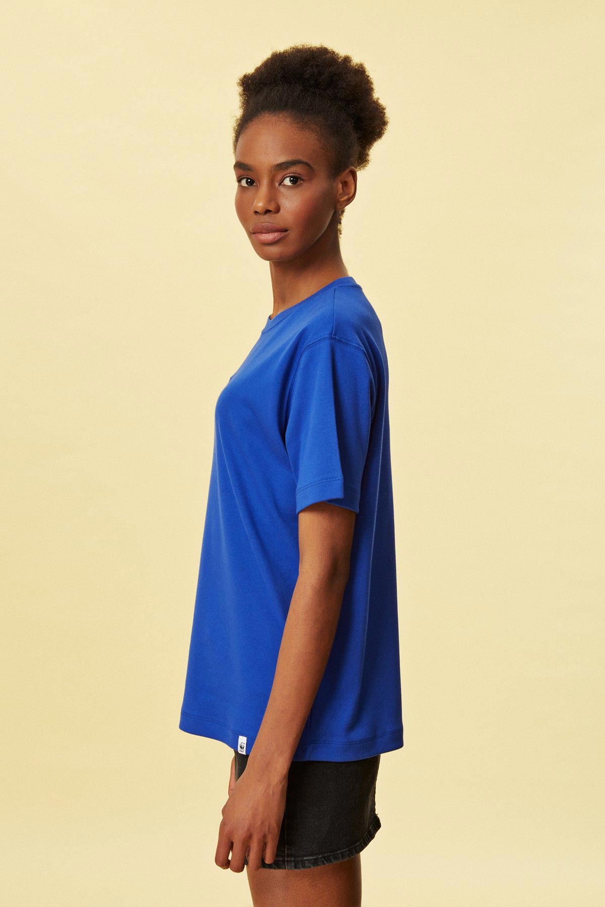 Kızıl Tilki Premium T-Shirt - Saks Mavi
