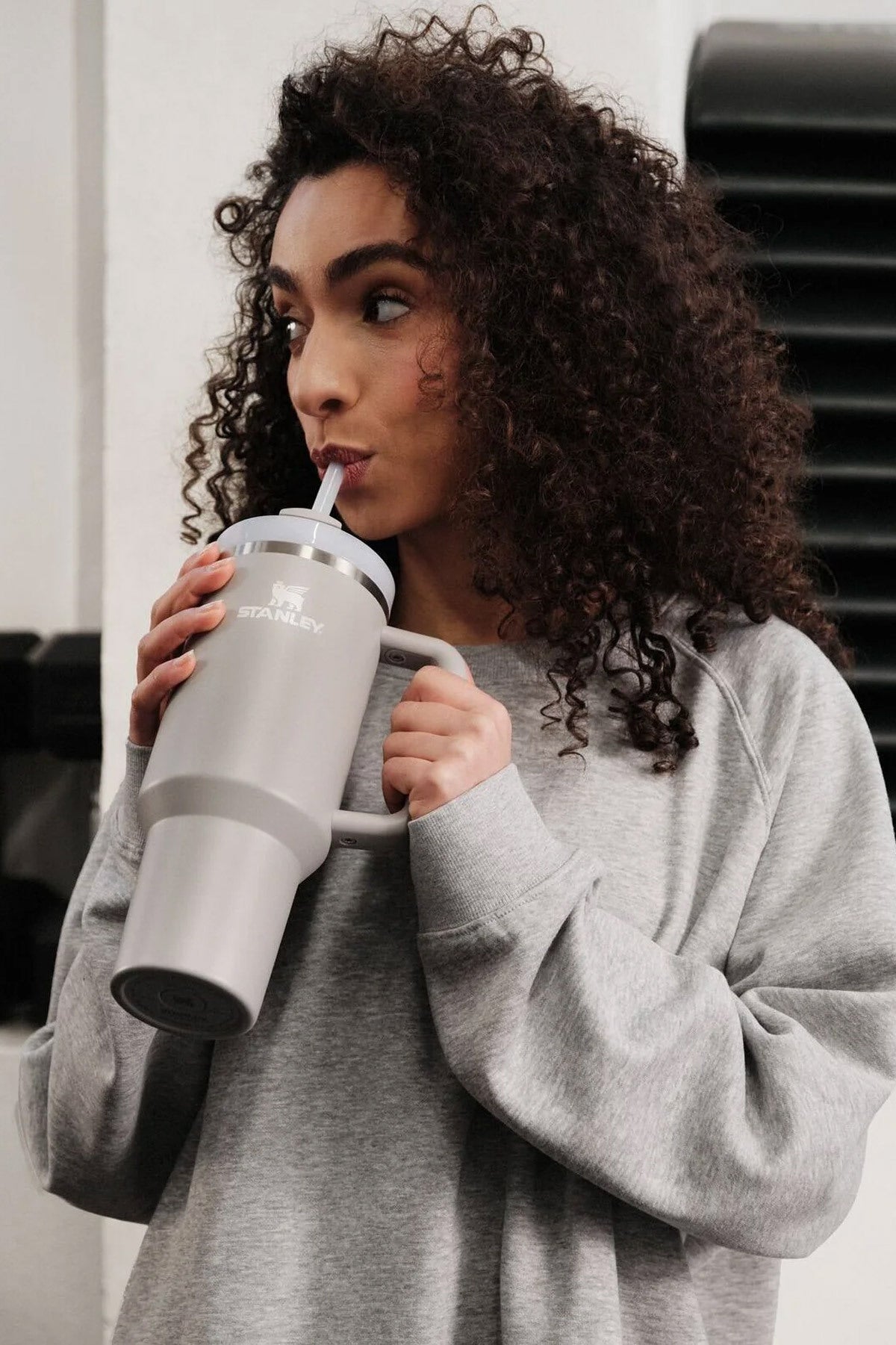 Stanley Quencher Pipetli Termos Bardak 1.18 Lt - Antrasit