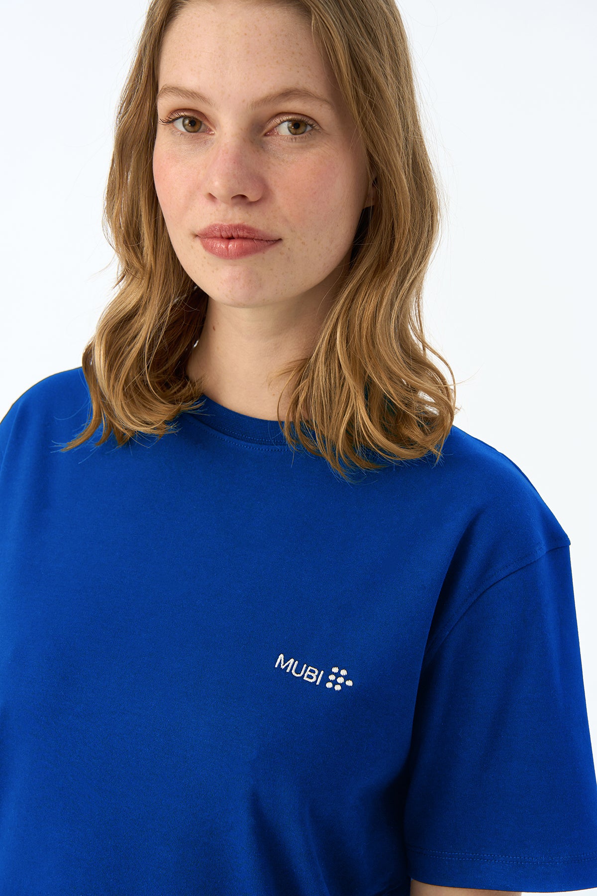 MUBI Premium T-shirt  - Saks Mavi