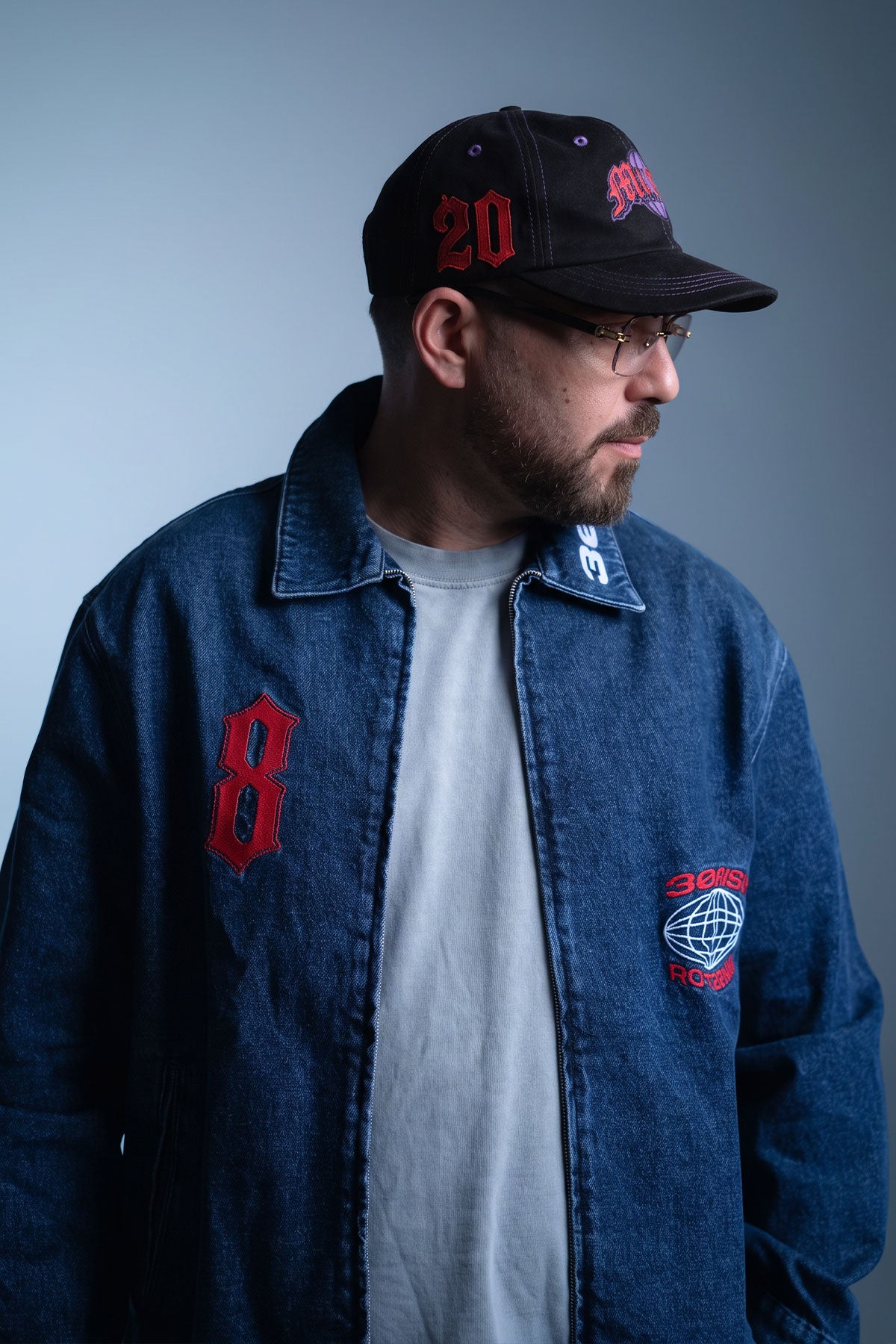 Murda Denim Ceket - Mavi