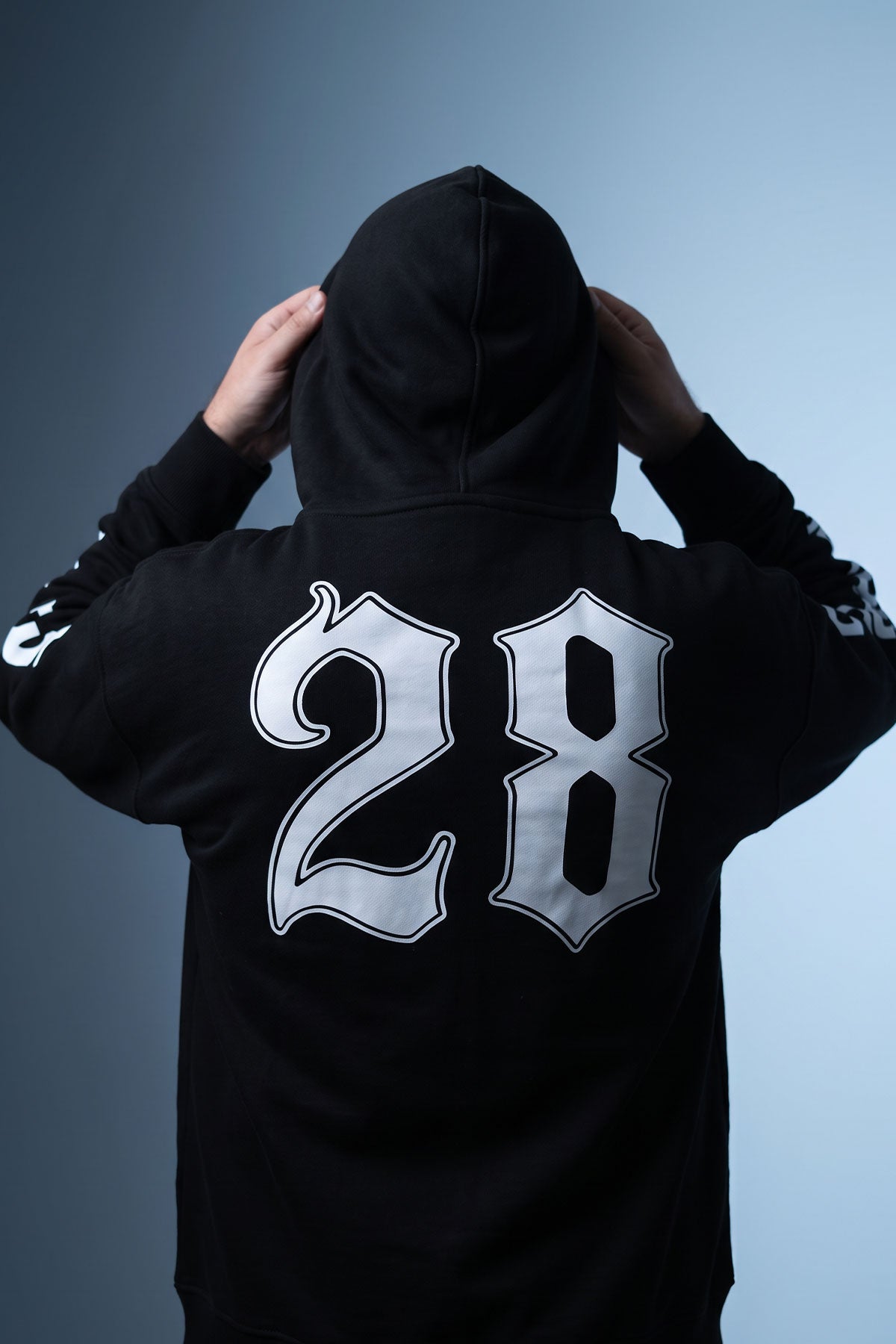 Murda 28 Full-Zip Hoodie - Siyah