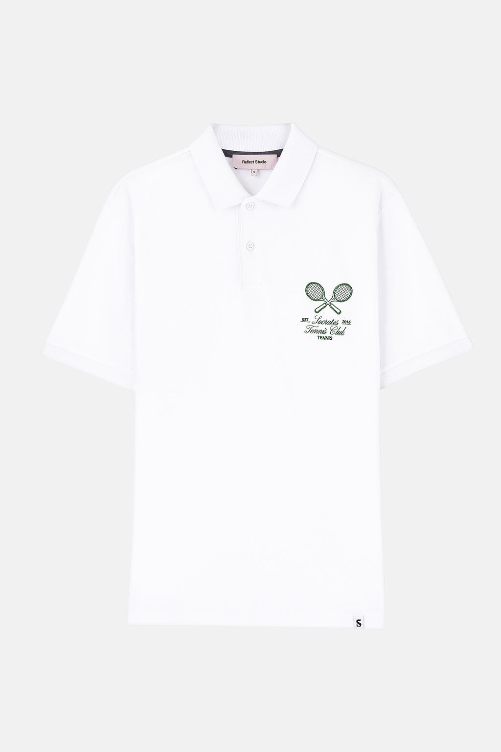 Socrates Tennis Club Polo T-shirt - Beyaz
