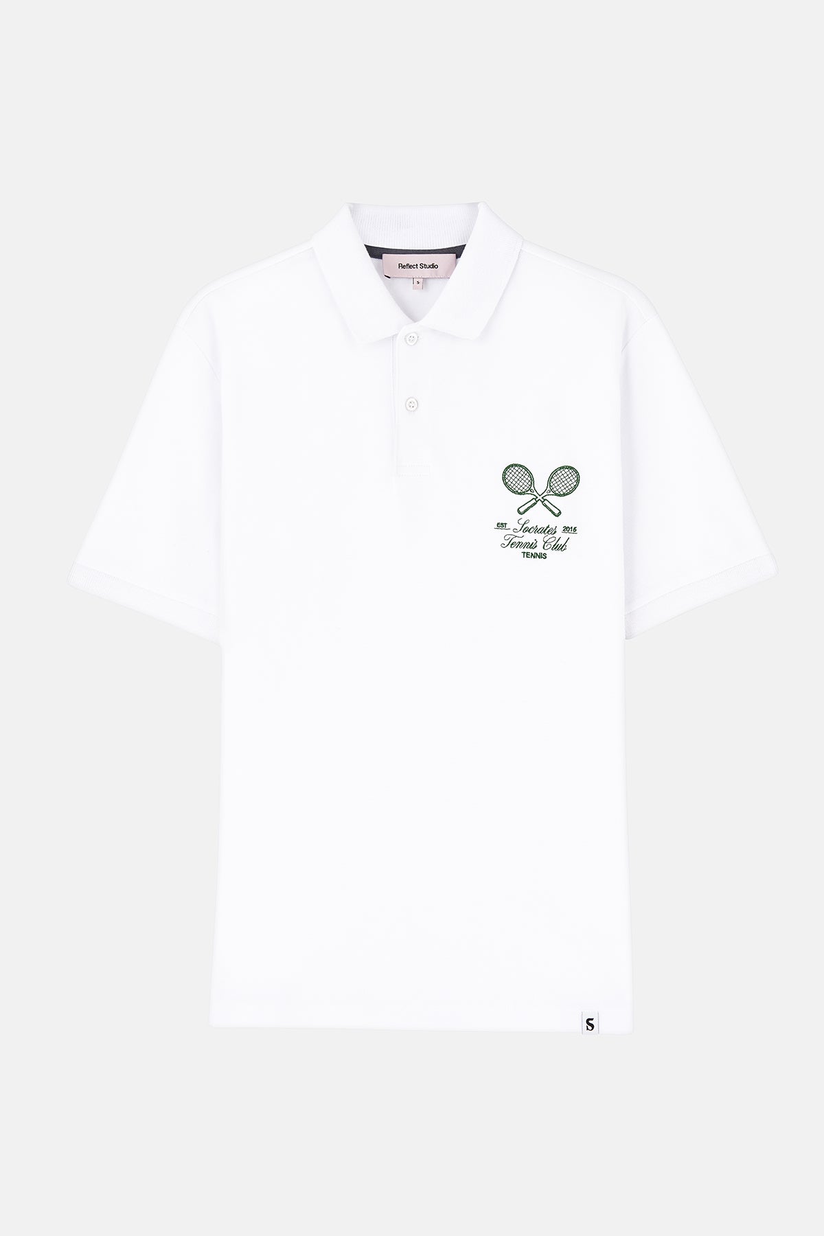 Socrates Tennis Club Polo T-shirt - Beyaz