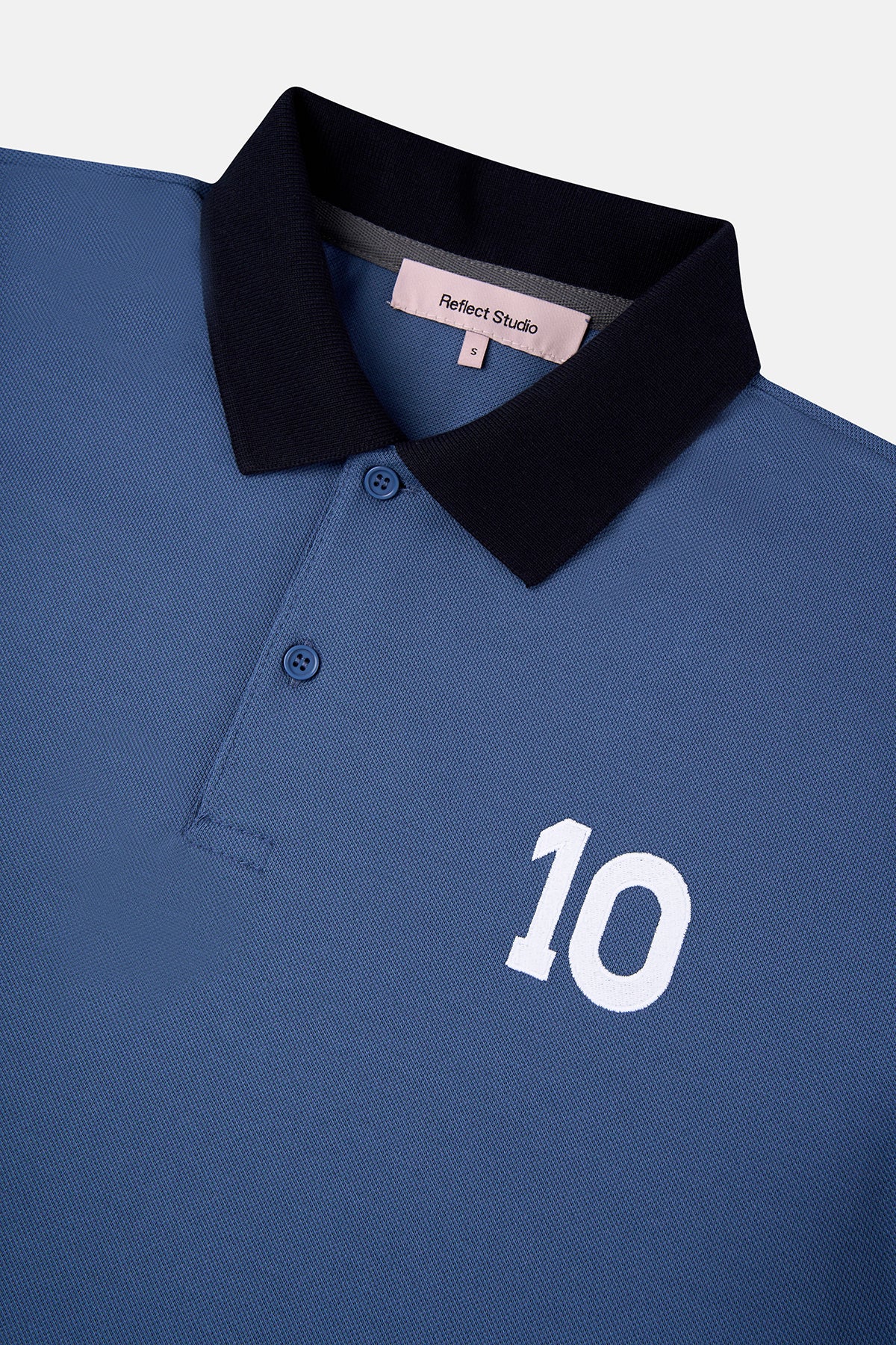 El Diez Polo Yaka T-Shirt - Mavi