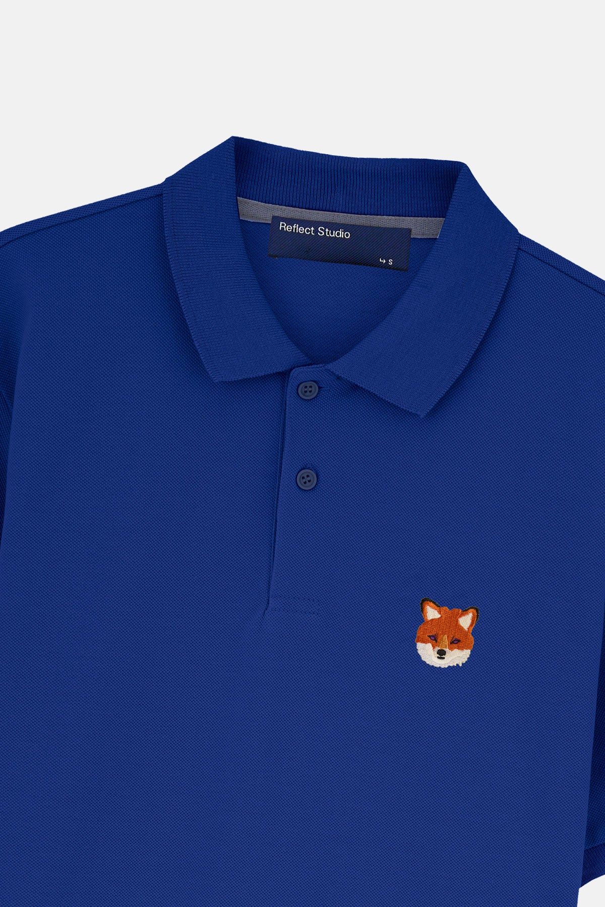 Kızıl Tilki Polo T-shirt - Saks