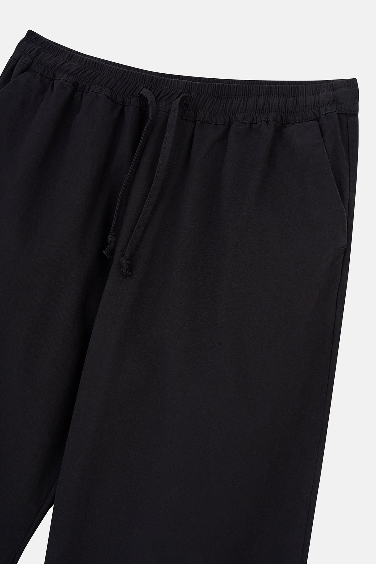 Relaxed Fit Erkek Pantolon - Siyah
