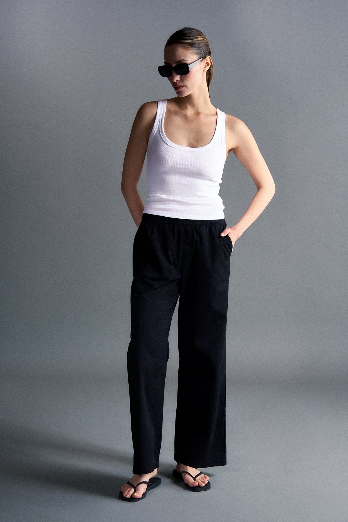Basic Kadın Pantolon - Siyah