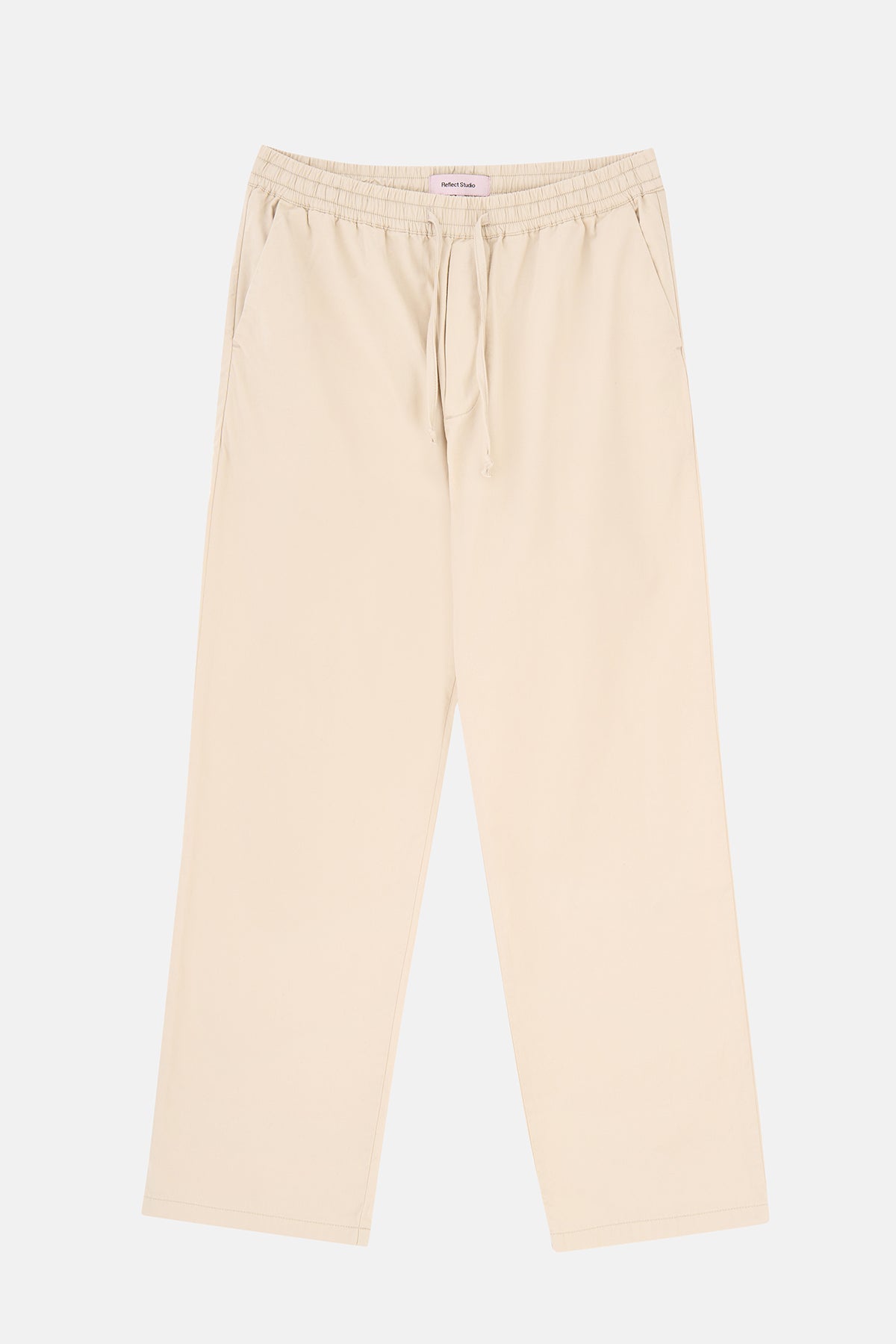 Relaxed Fit Erkek Pantolon - Bej