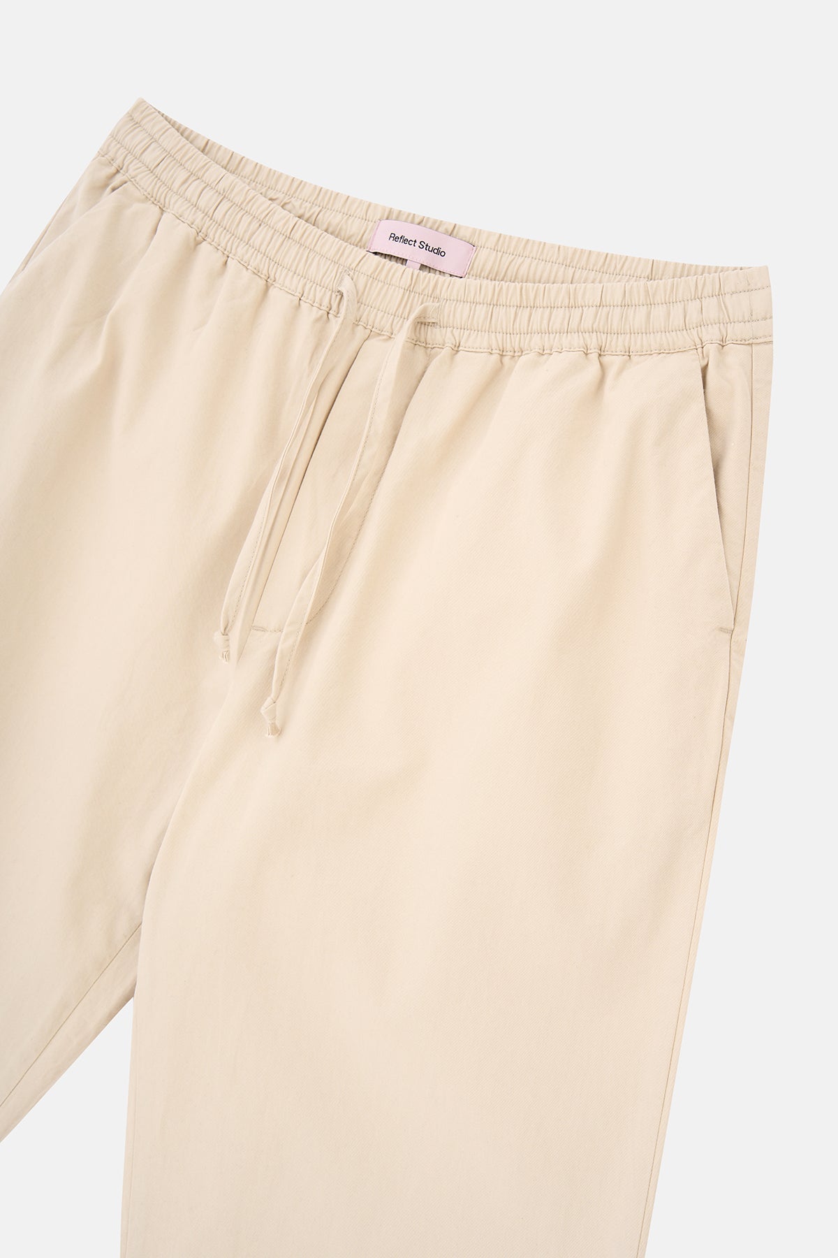 Relaxed Fit Erkek Pantolon - Bej