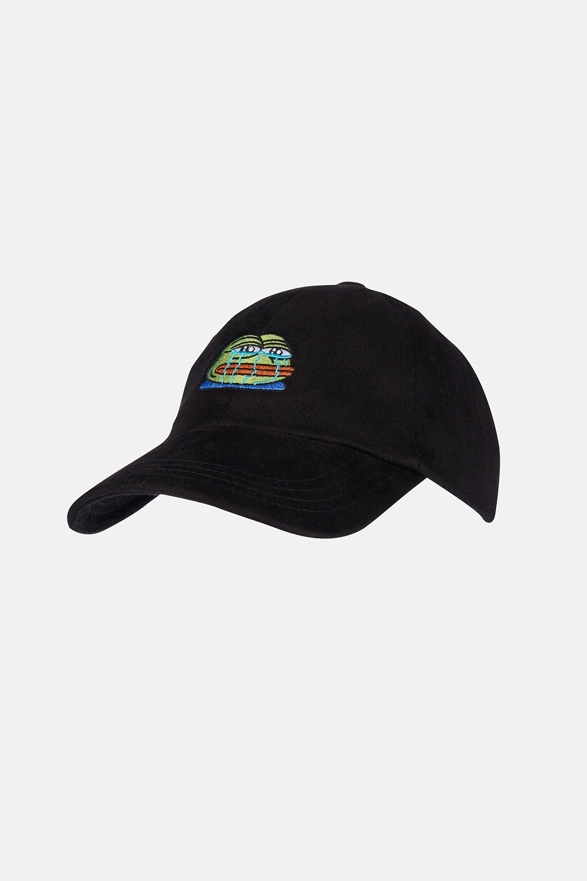 Crying Pepe Kep - Siyah