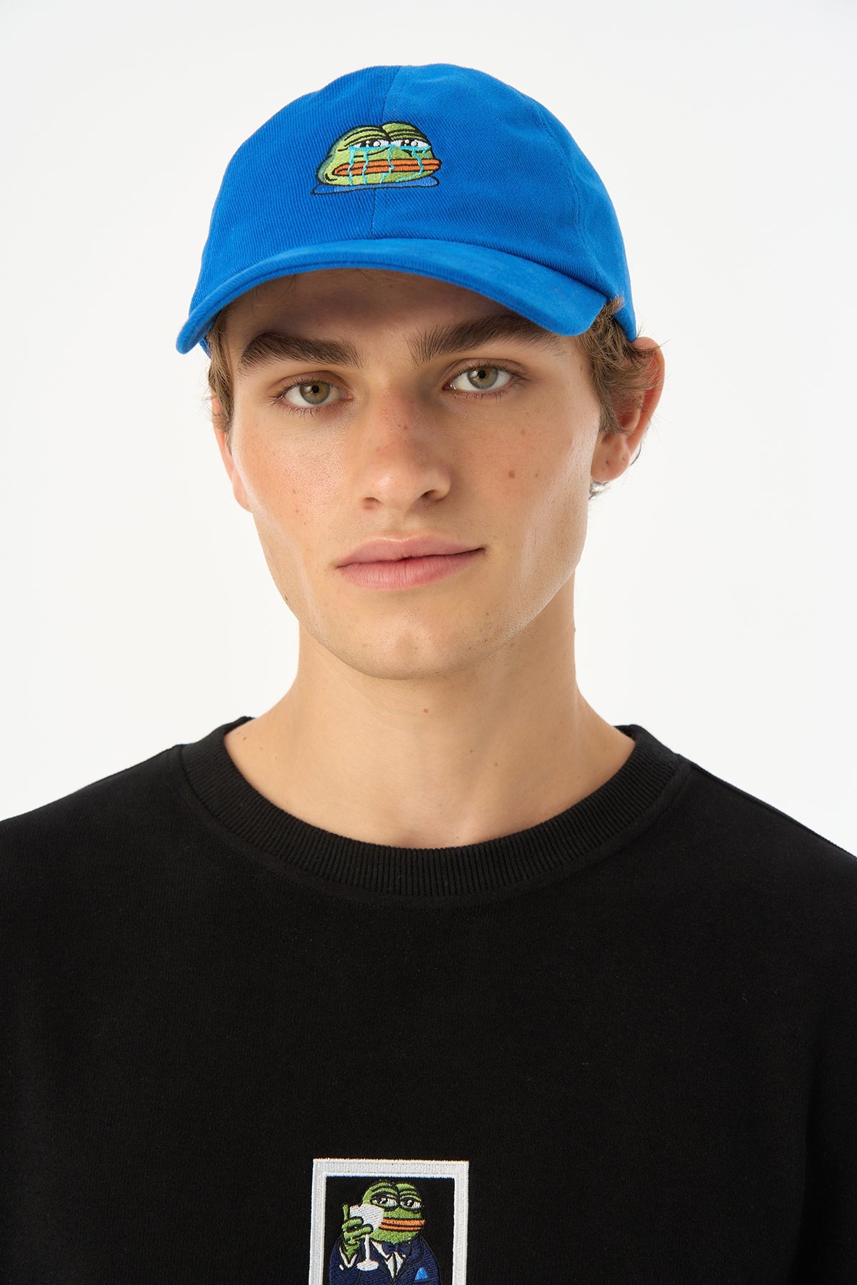 Crying Pepe Kep - Mavi