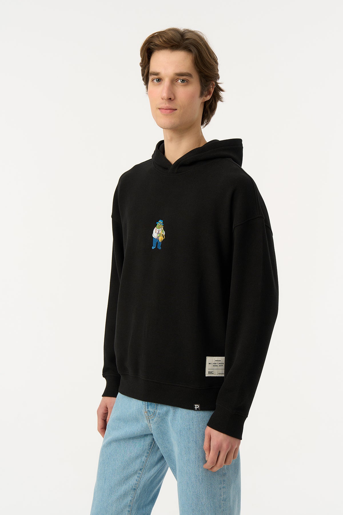 Jazzy Pepe SuperSoft Hoodie - Siyah