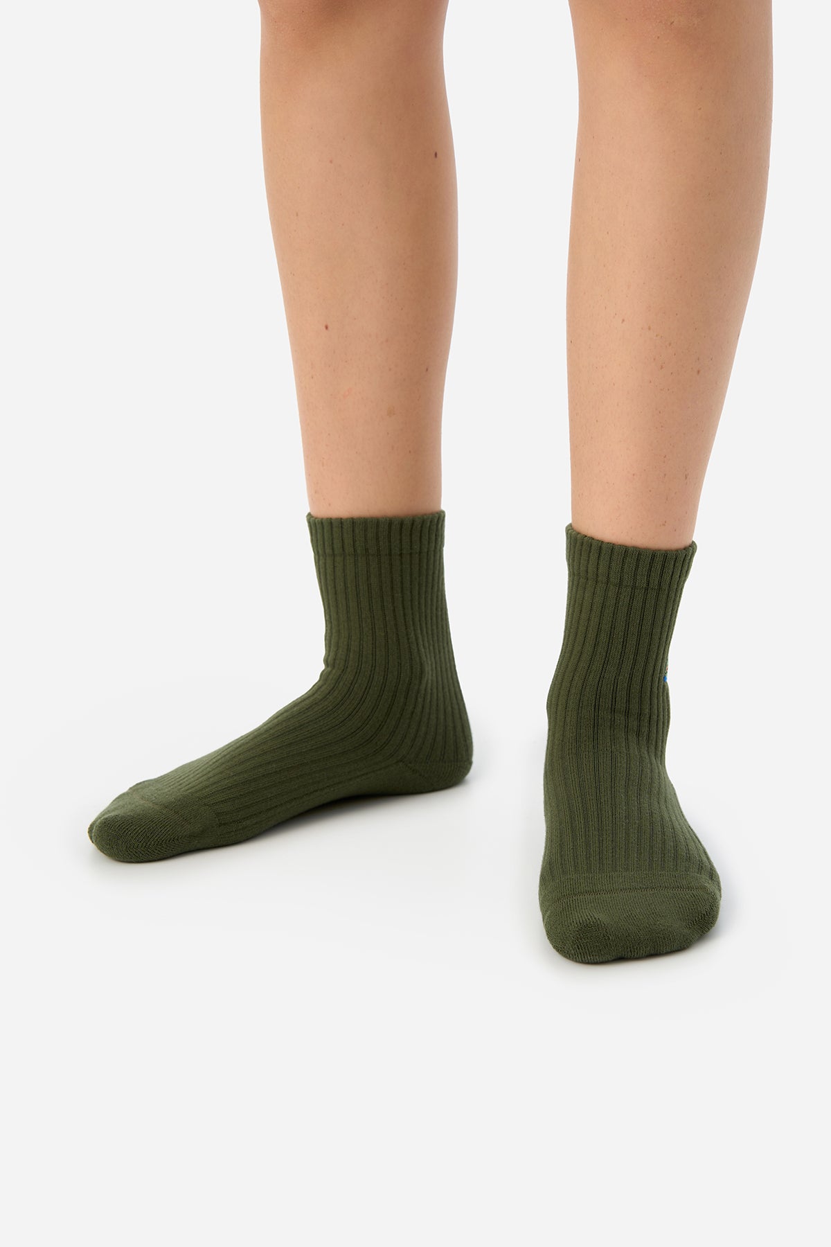 Crying Pepe Havlu Çorap - Yeşil