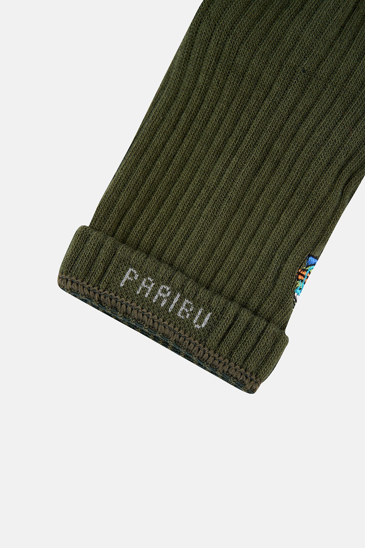 Crying Pepe Havlu Çorap - Yeşil