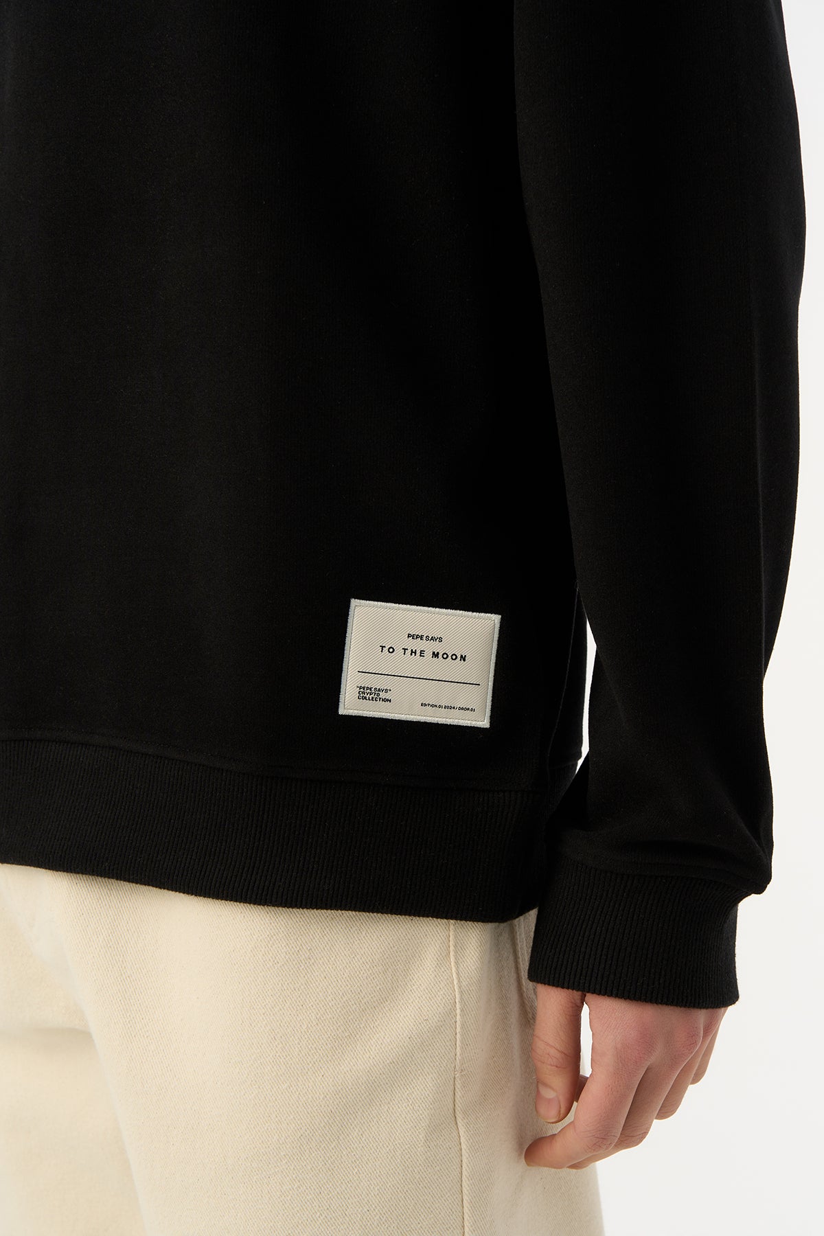 Gatsby Pepe SuperSoft Sweatshirt - Siyah