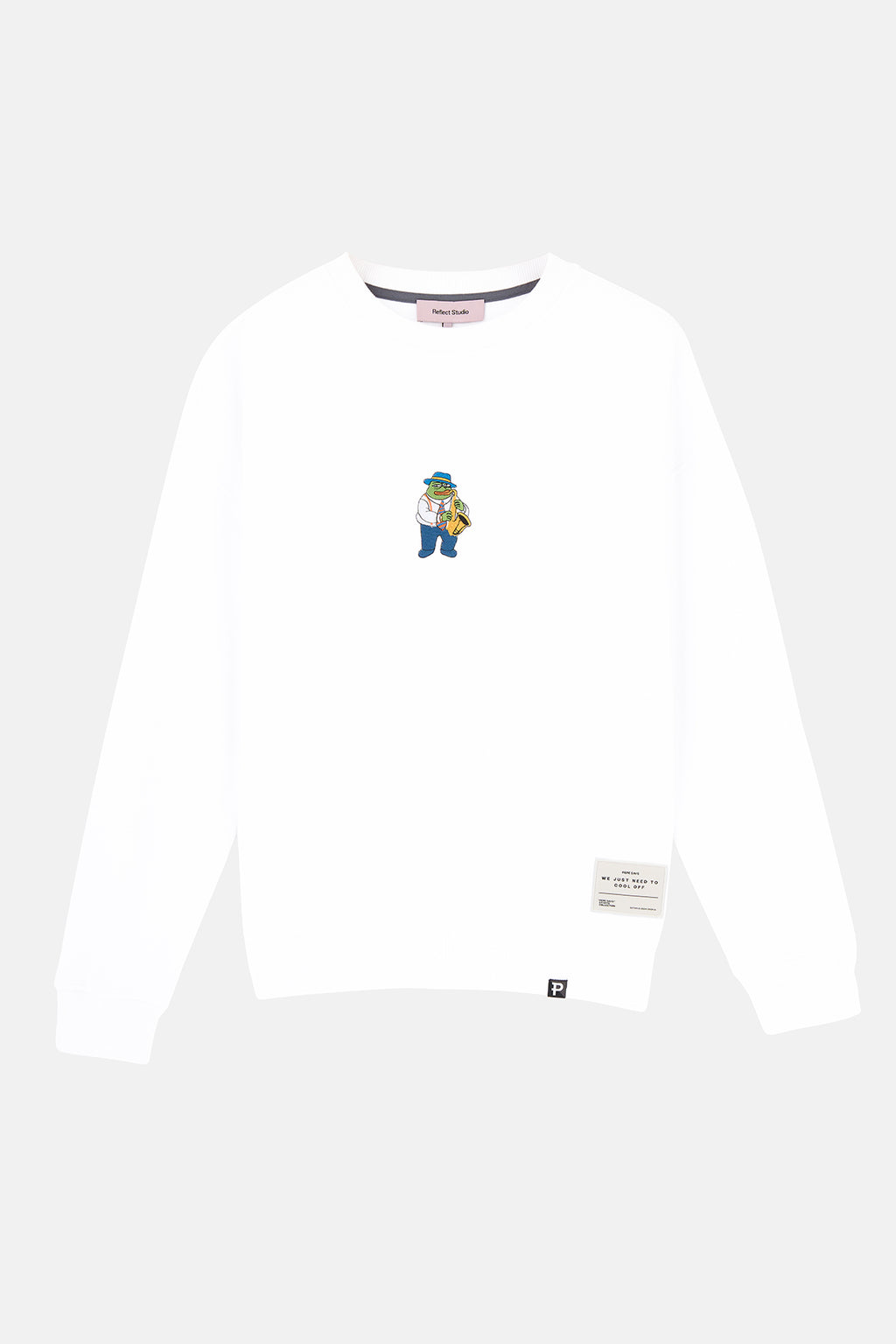 Jazzy Pepe Pepe SuperSoft Sweatshirt - Beyaz