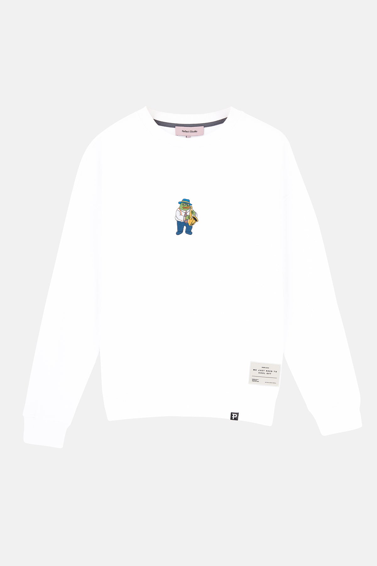 Jazzy Pepe Pepe SuperSoft Sweatshirt - Beyaz