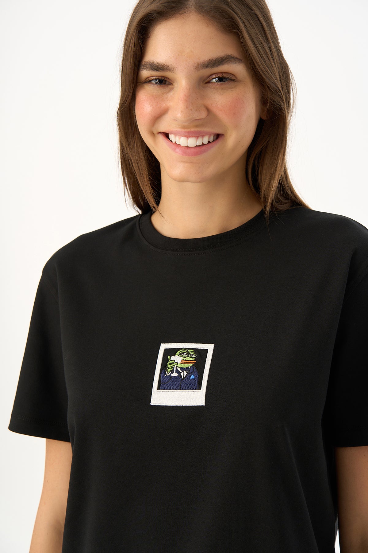 Gatsby Pepe Premium T-shirt - Siyah