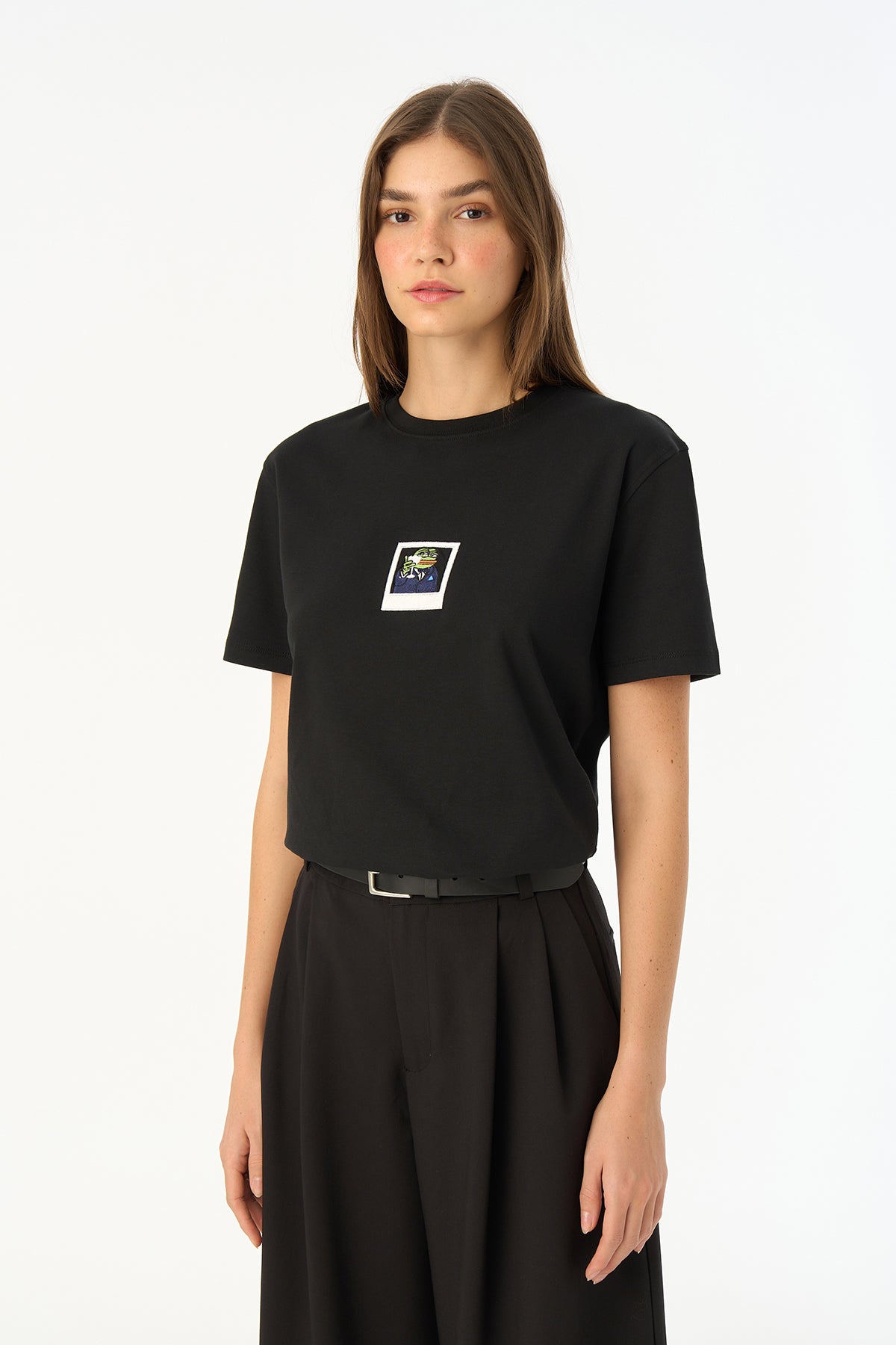 Gatsby Pepe Premium T-shirt - Siyah