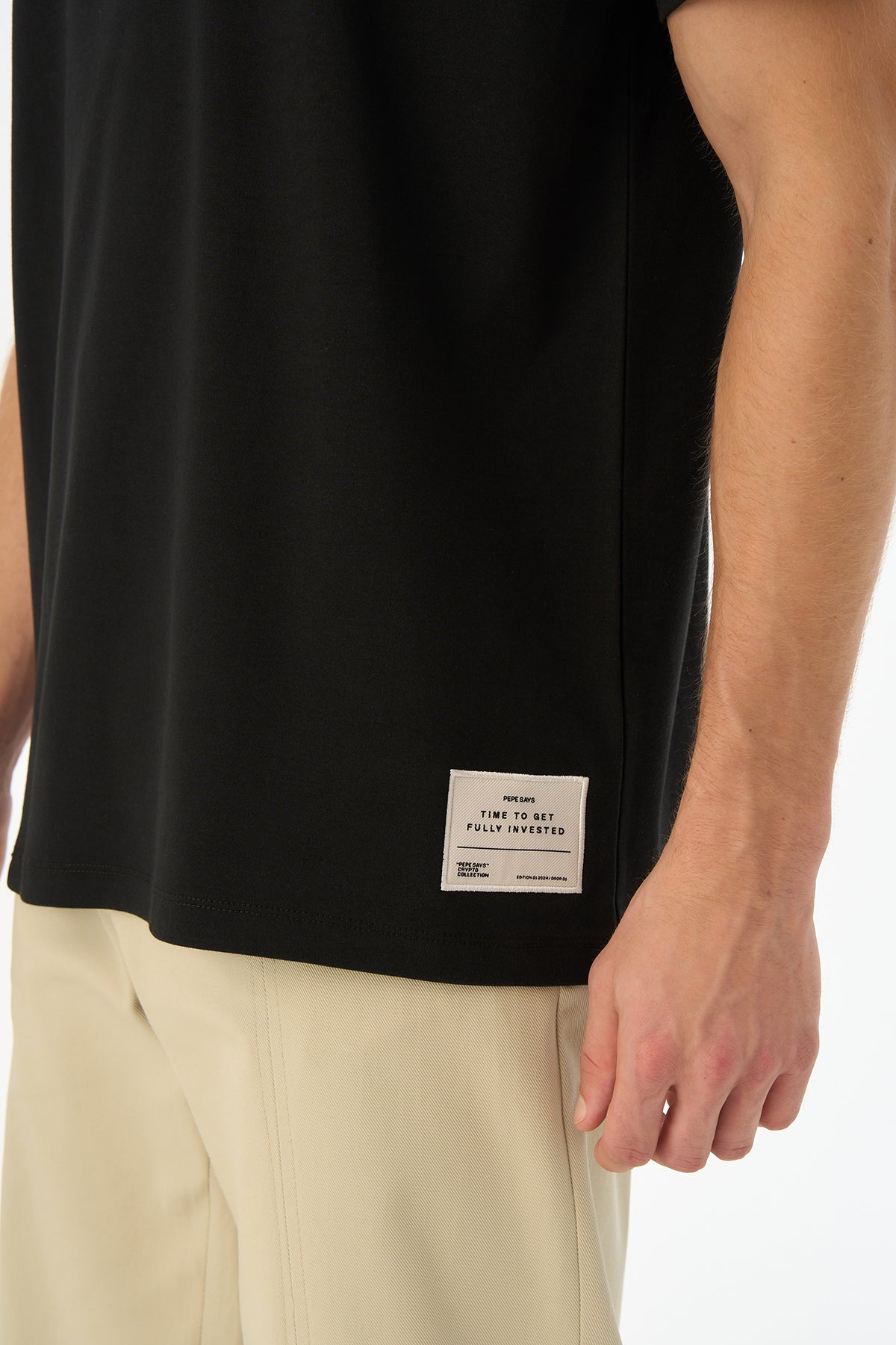 Thinker Pepe Premium T-shirt - Siyah