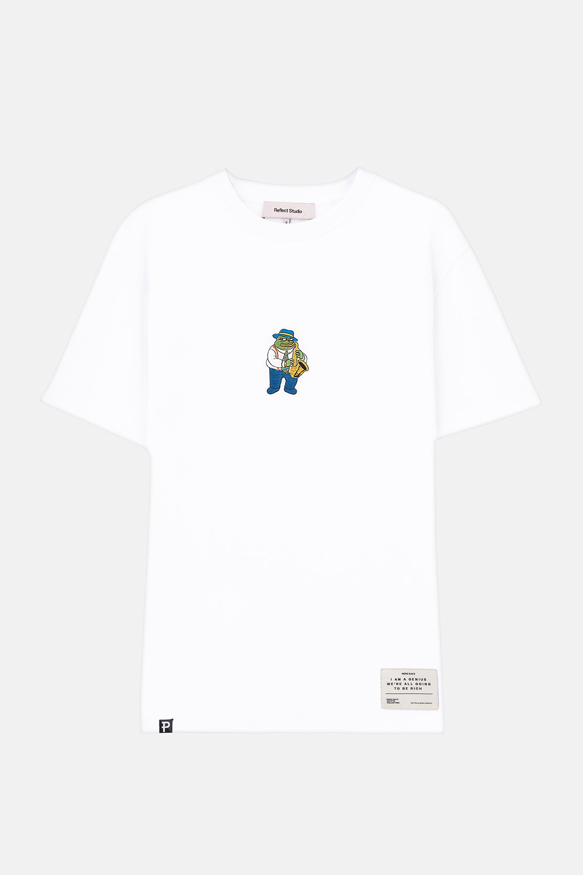 Jazzy Pepe Premium T-shirt - Beyaz