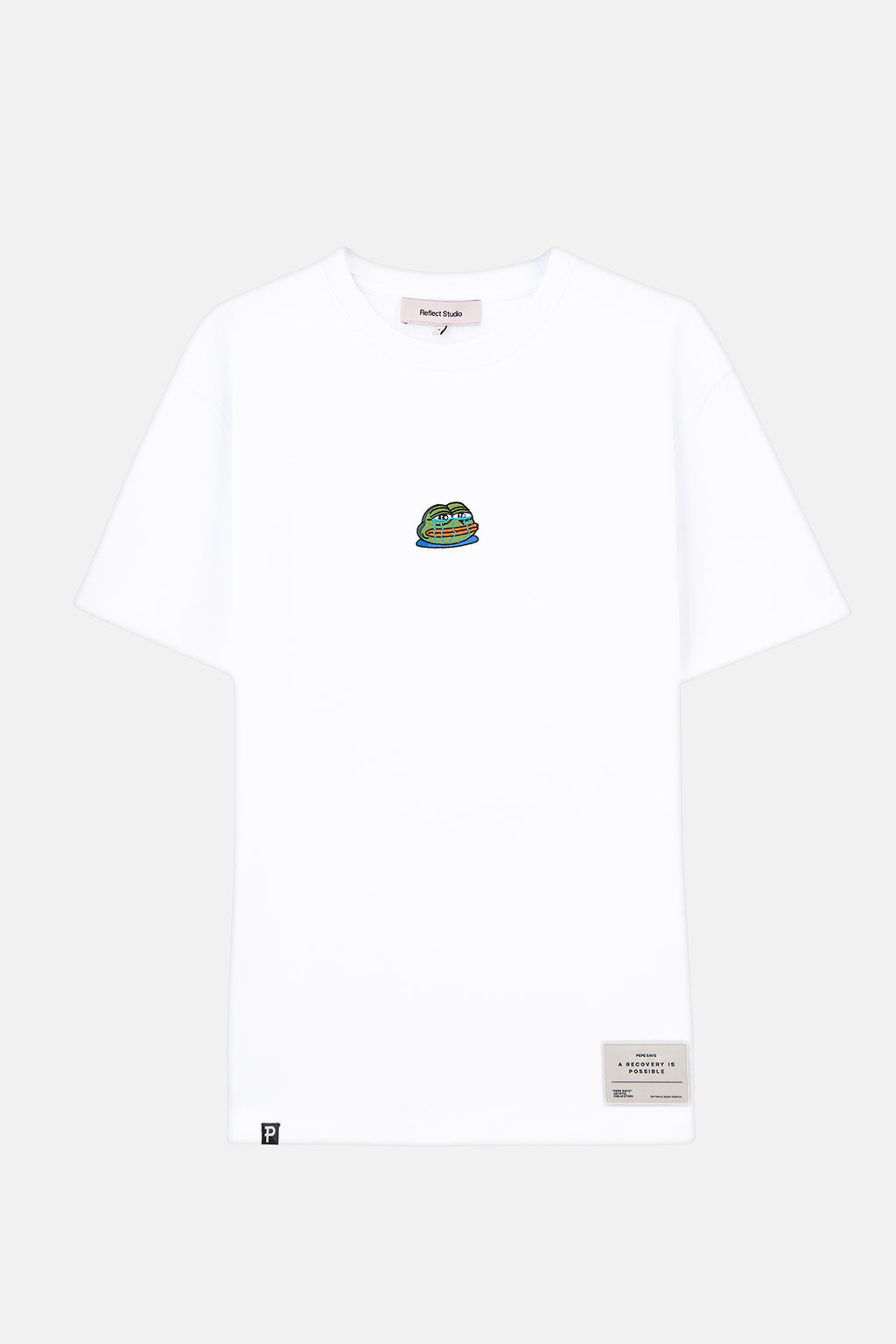 Crying Pepe Premium T-shirt - Beyaz