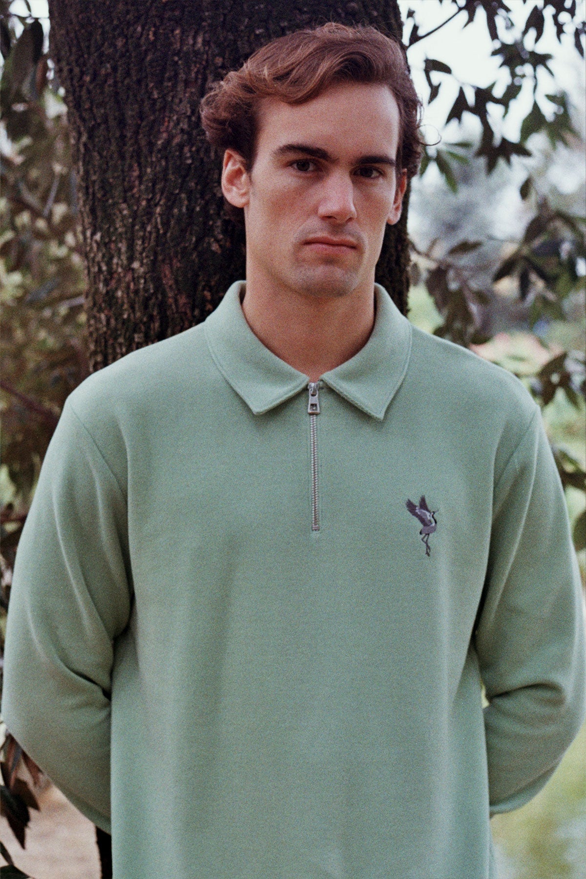 Turna SuperSoft Quarter-Zip Sweatshirt - Mint Yeşili
