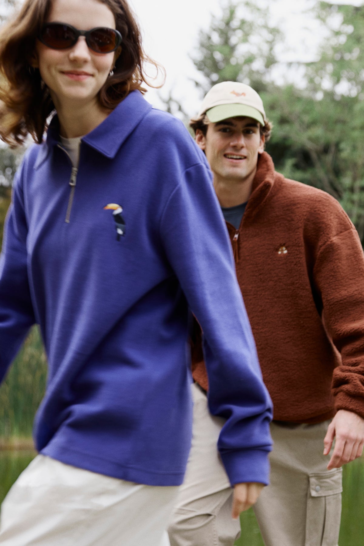 Tukan SuperSoft Quarter-Zip Sweatshirt - Mor