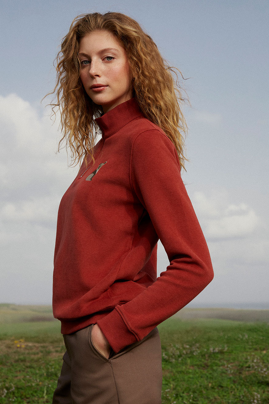 Koala SuperSoft Quarter-Zip Sweatshirt - Kiremit