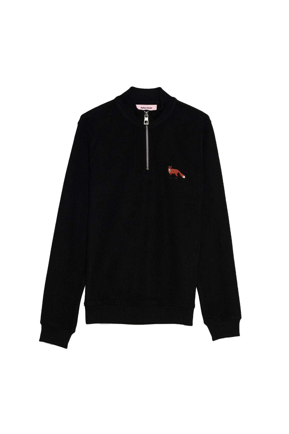 Kızıl Tilki SuperSoft Quarter-Zip Sweatshirt - Siyah