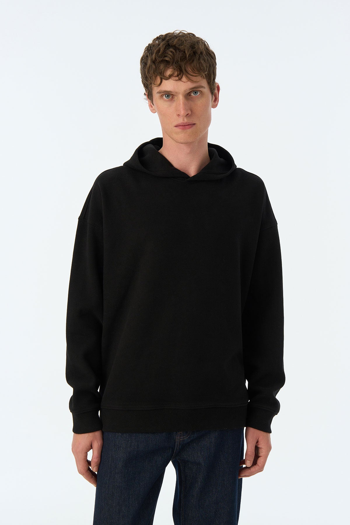 Basic SuperSoft Hoodie - Siyah