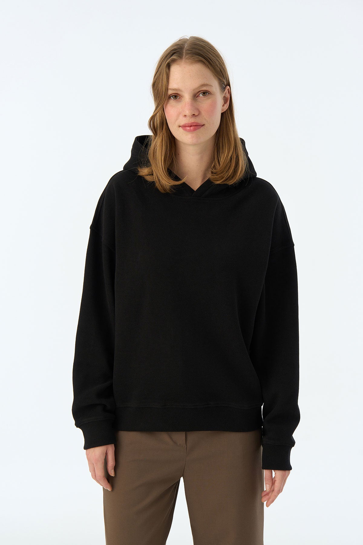 Basic SuperSoft Hoodie - Siyah