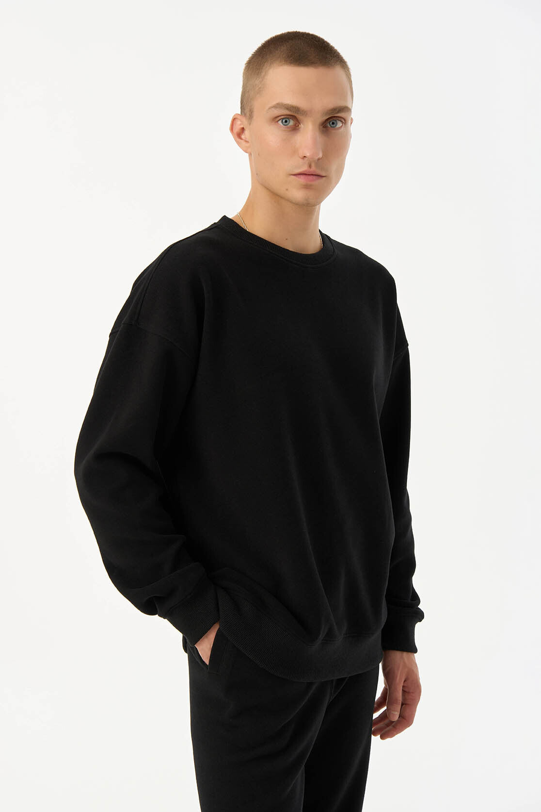 Basic SuperSoft Sweatshirt - Siyah