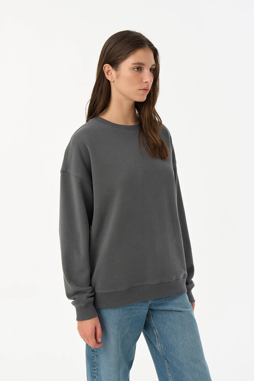 Basic SuperSoft Sweatshirt - Antrasit