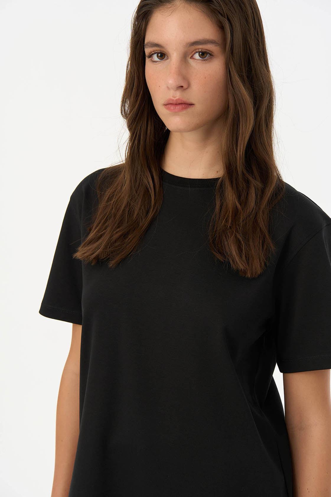 Basic Oversize Premium T-shirt - Siyah