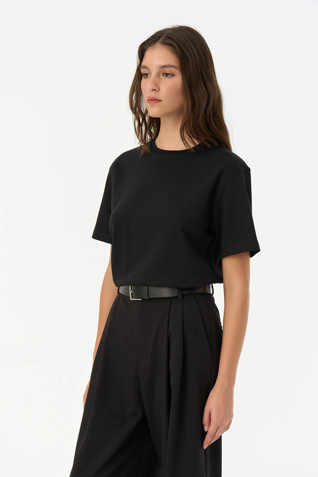 Basic Oversize Premium T-shirt - Siyah