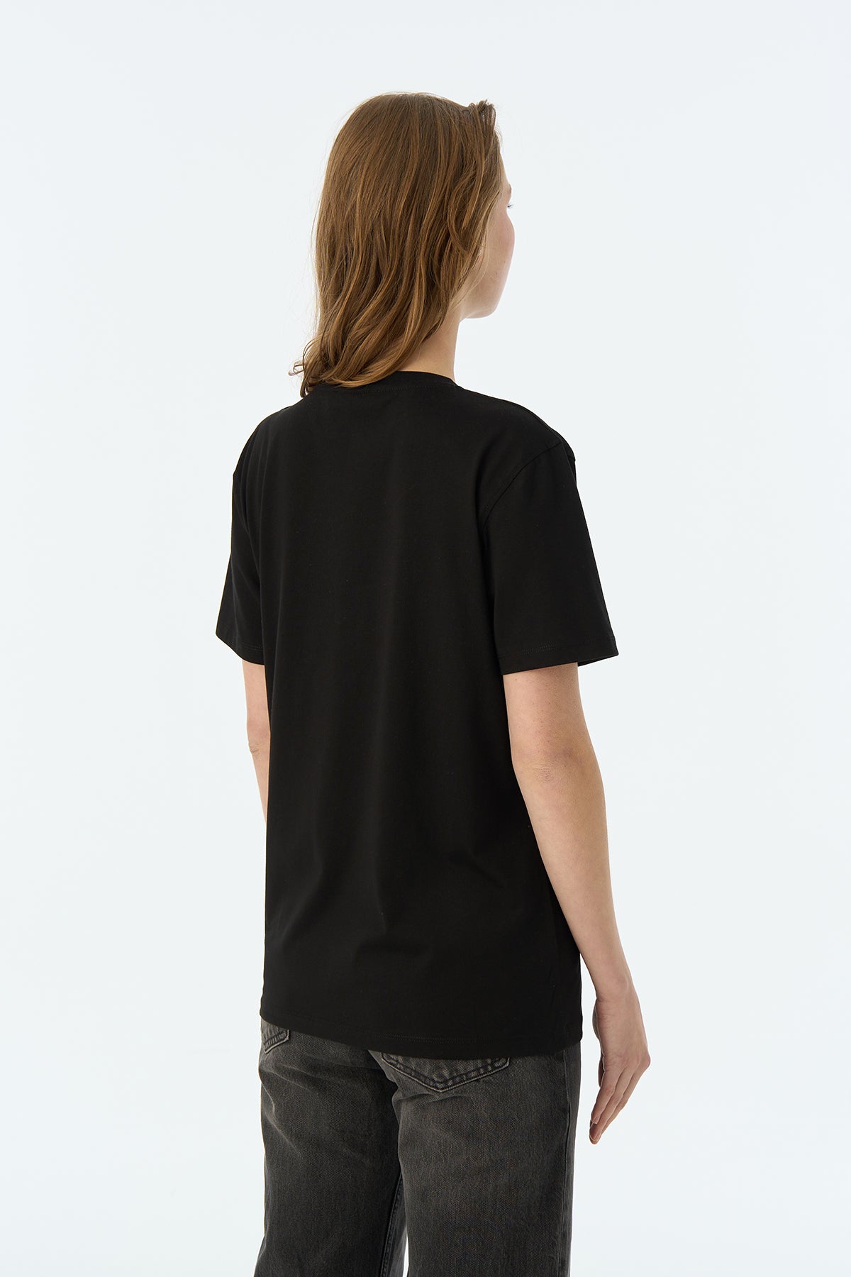Basic Lightweight T-Shirt - Siyah