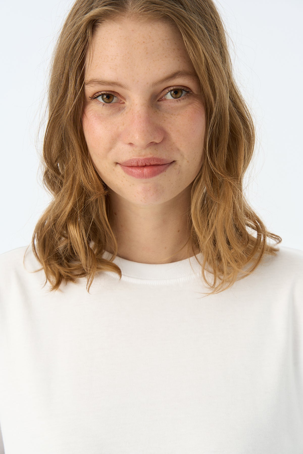 Basic Lightweight T-Shirt - Beyaz