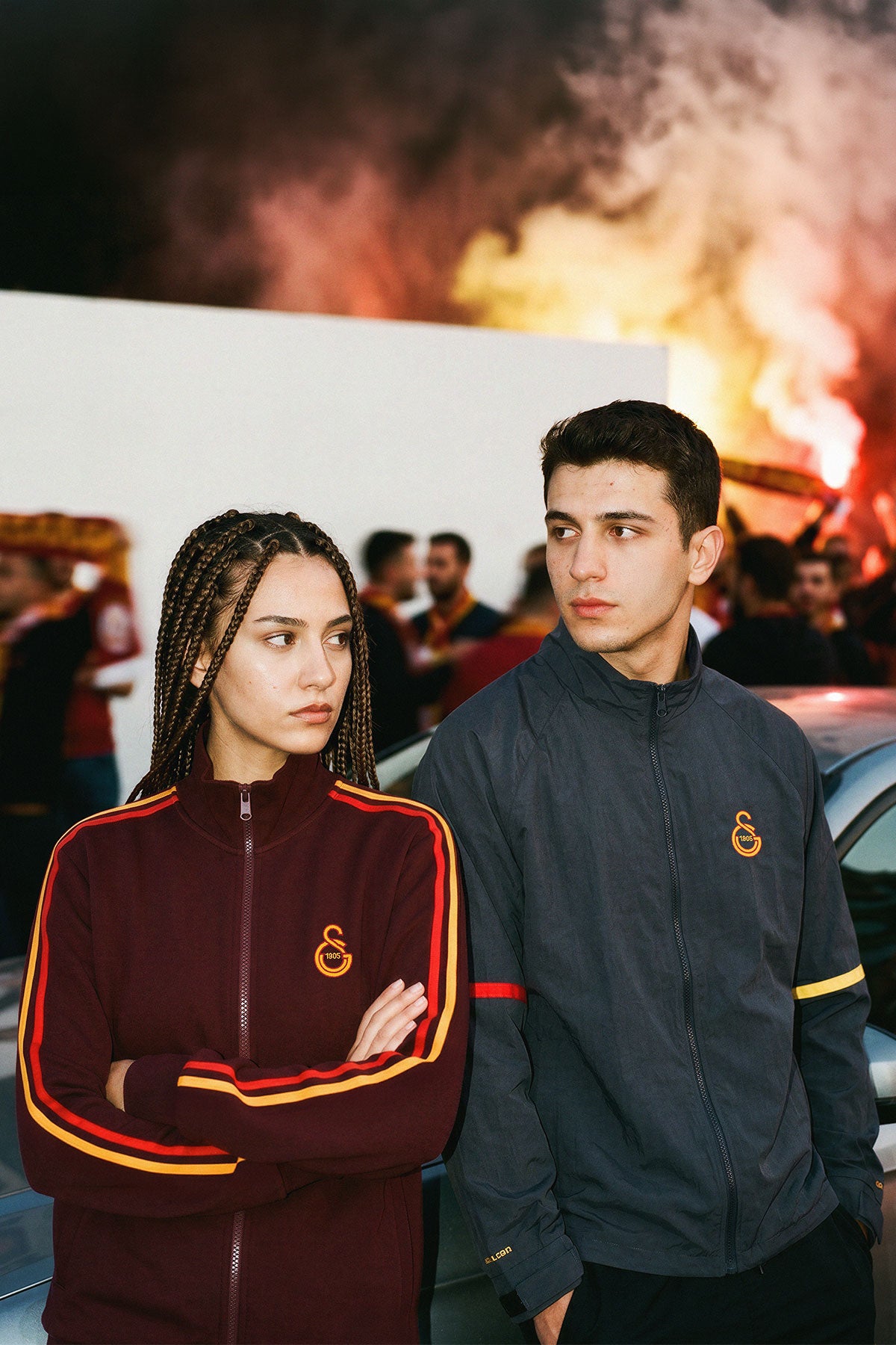 Galatasaray 1905 Rüzgarlık - Antrasit