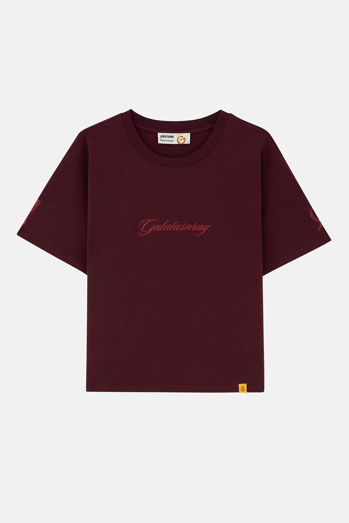 Galatasaray Premium Kadın T-shirt - Bordo