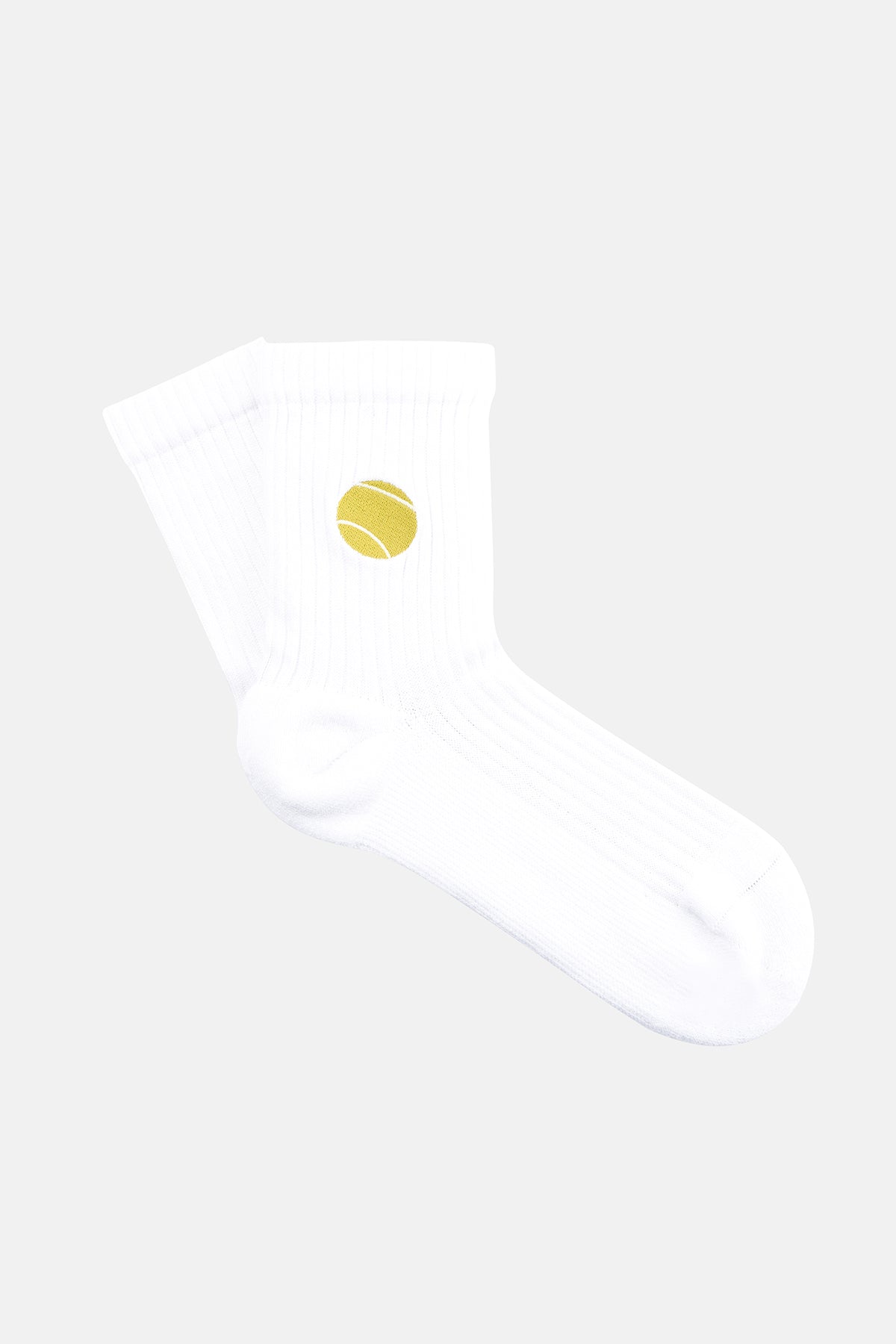 Socrates Tennis Ball Havlu Çorap - Beyaz
