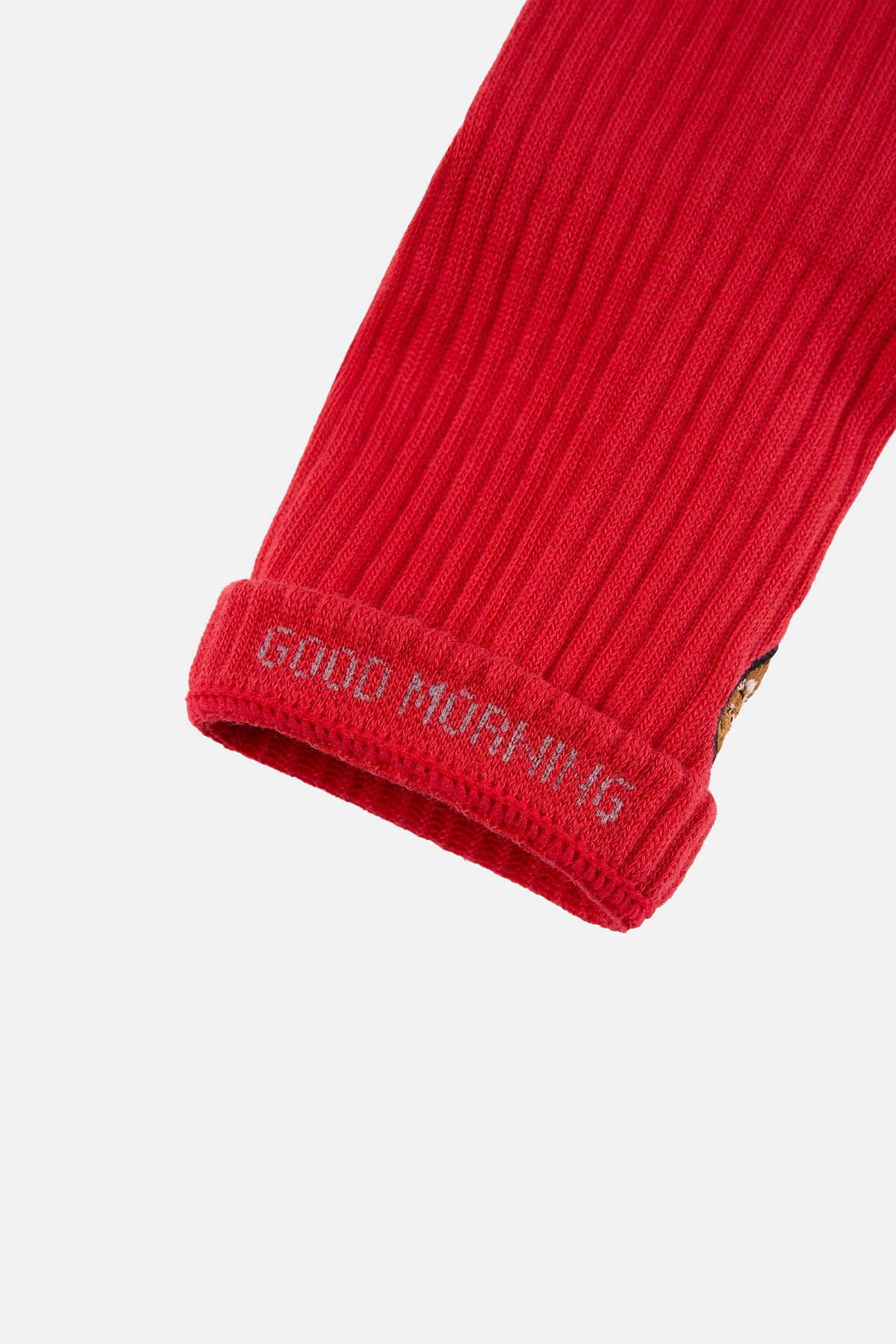 Aslan Havlu Çorap - Kırmızı