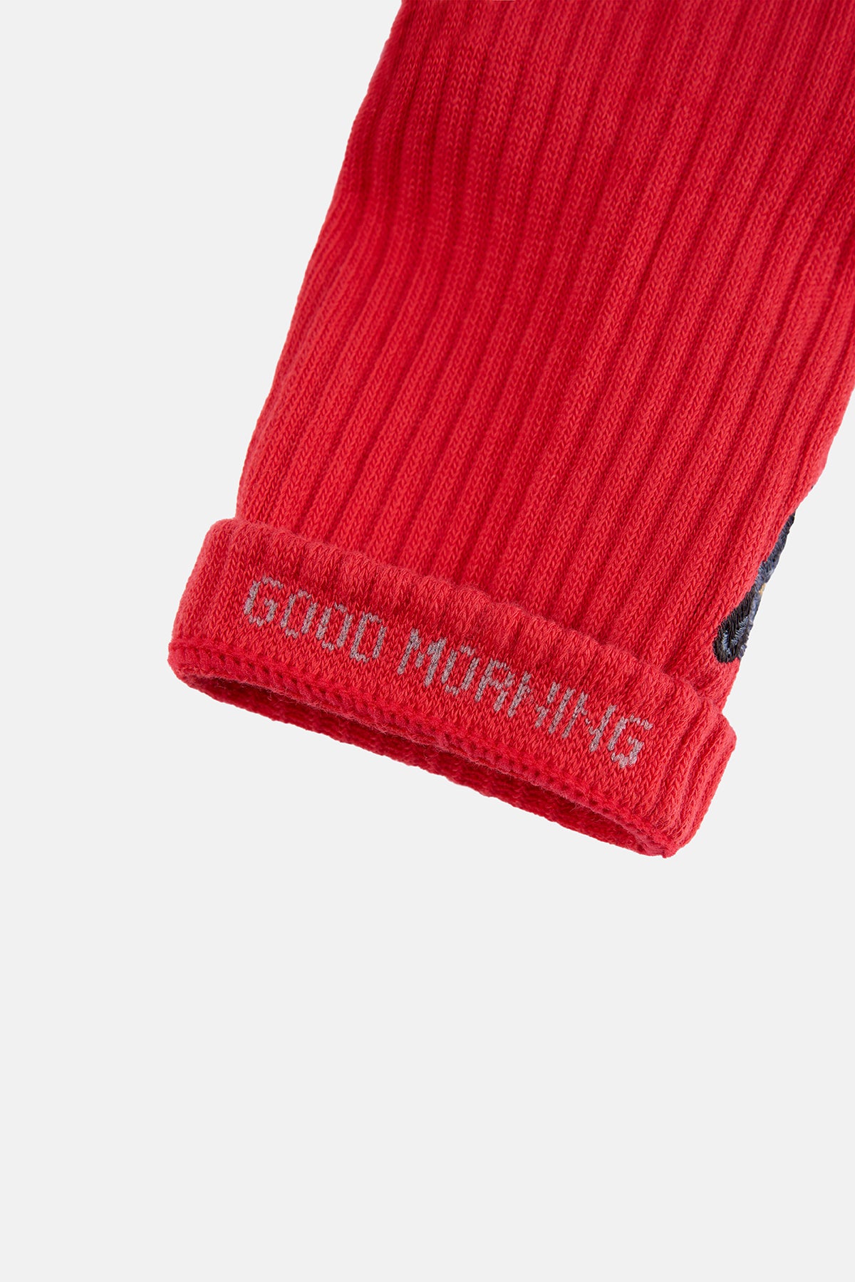 Jaguar Havlu Çorap - Kırmızı